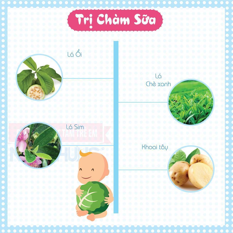 Điều trị chàm sữa bằng phương pháp dân gian được nhiều cha mẹ áp dụng, tuy nhiên hiệu quả chưa được kiểm chứng