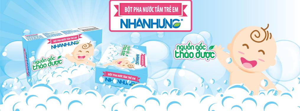 Không còn nỗi lo chàm sữa nhờ Bột tắm Nhân Hưng