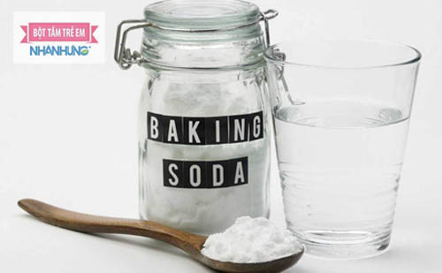 Baking soda làm dịu da nhanh chóng