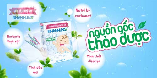 Bột tắm trẻ em Nhân Hưng – giải pháp trị chàm khô hiệu quả - Bệnh chàm khô