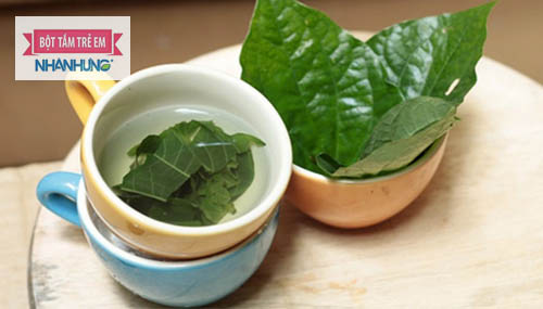 Nấu nước từ lá lốt cho trẻ uống hàng ngày