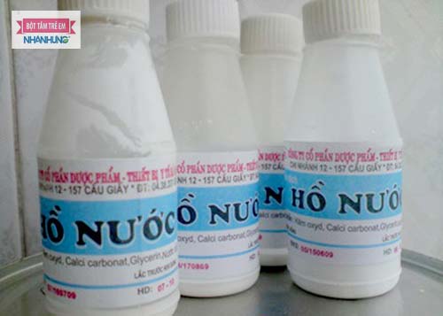 Hồ nước được bày bán rộng rãi trên khắp các nhà thuốc - Hồ nước trị mụn cho trẻ