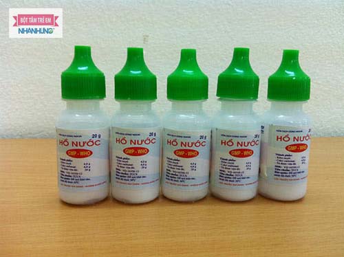 Hồ nước rất lành tính, an toàn - Hồ nước trị mụn cho trẻ