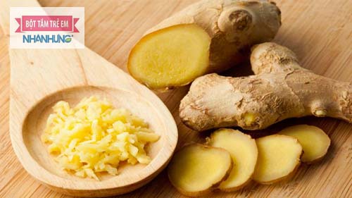 Cách trị nước ăn tay bằng gừng tươi