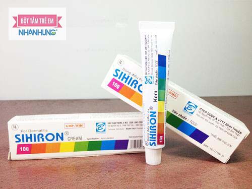 Thuốc 7 màu Silkron được dùng trong các trường hợp trẻ bị chàm sữa, hăm tã, mẩn ngứa… - Thuốc bảy màu