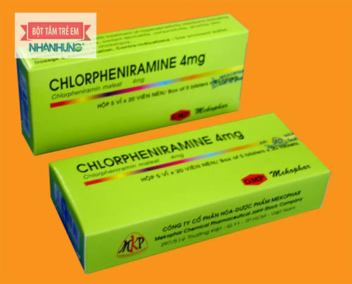 Thuốc Chlorphenamine được bày bán nhiều tại các nhà thuốc