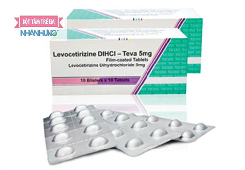 Trẻ 6 tháng tuổi trở lên có thể dùng Levocetirizine