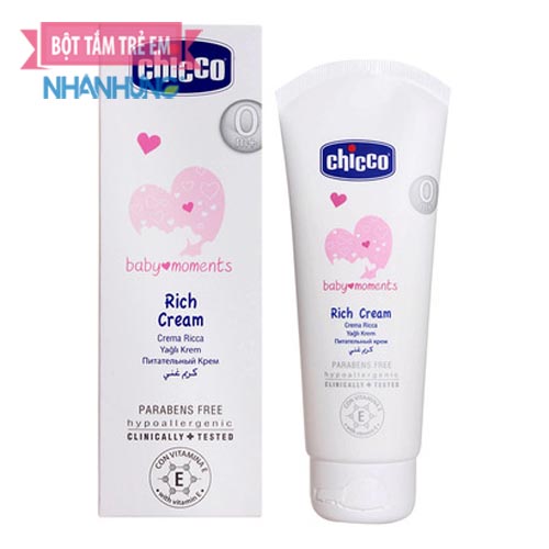 Kem dưỡng ẩm Chicco được Bộ Y tế cấp phép lưu hành.
